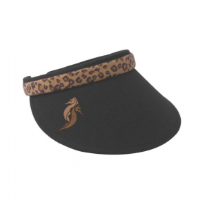 Clip On Animal Print Visor