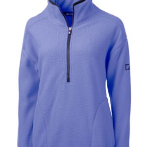 Ladies Cascade Eco Sherpa Half Zip